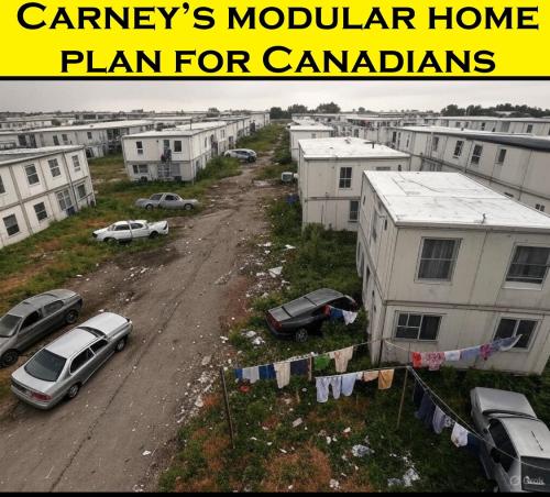 Carney’s modular home plan for Canadians.