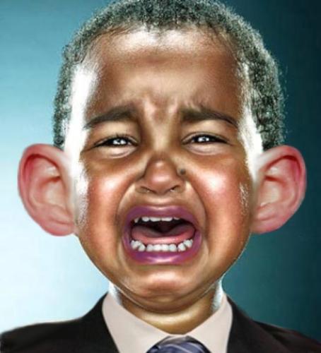 obama CRY BABY