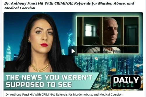 Fauci charges video screenshot