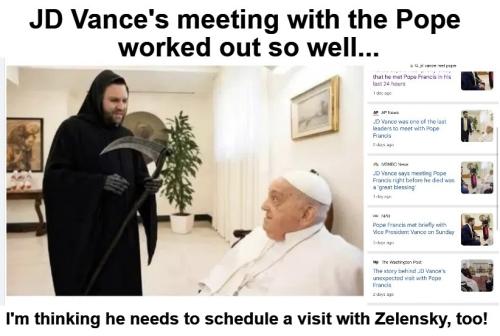 JD Vance's meeting with the Pope.822px
