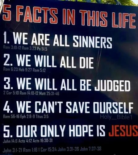 5 FACTS OF LIFE