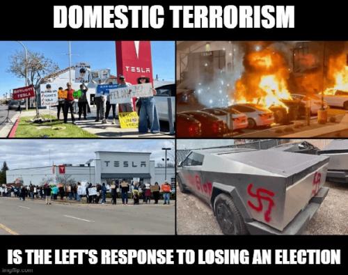 TESLA KEEP IT UP DEMOCRATS