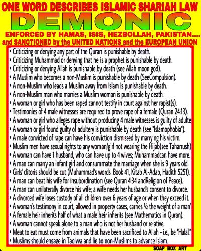 DEMONIC LAWS OF ISLAM  (2)
