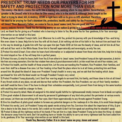 PrayerForPresidentTrump04132025