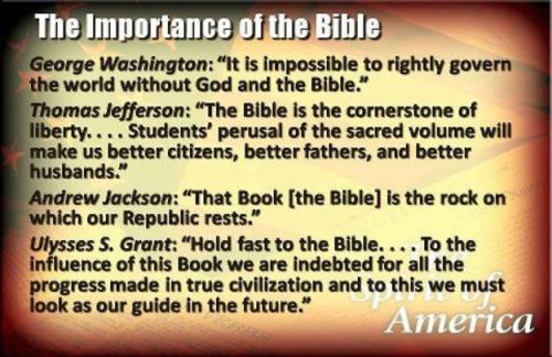 Bible Importance