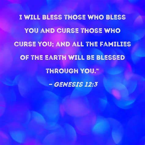 I WILL BLESS GENESIS 12 3