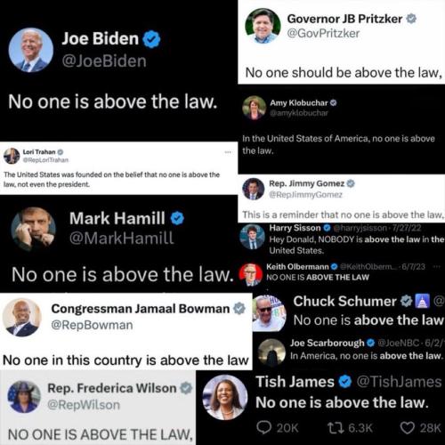 NO ONE IS ABOVE THE LAW TOWNHALL