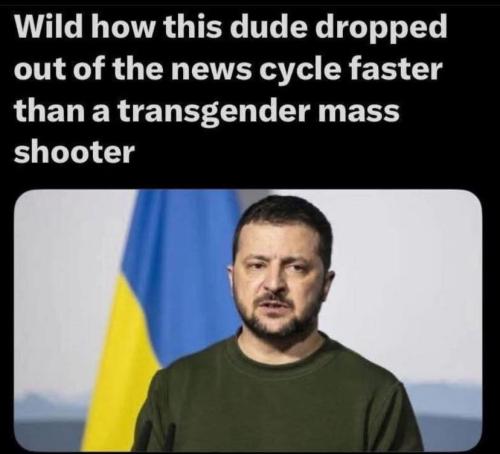 out of the news cycle