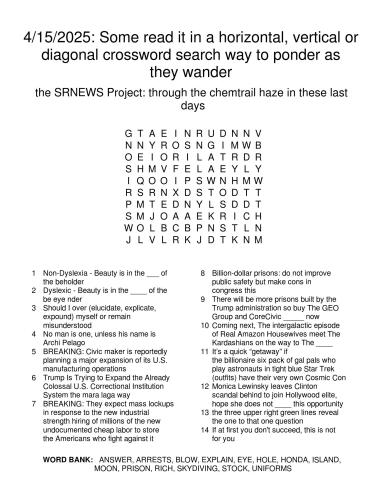 4152025SomeReadItInAHorizontalVerticalOrDiagonalCrosswordSearchWayToPonderAsTheyWander