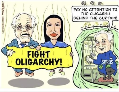 bernie aoc soros