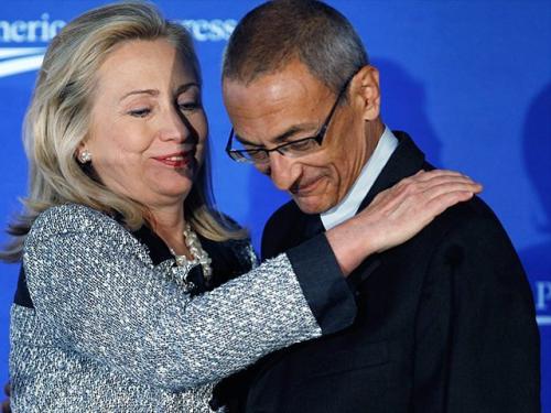 HILLARY AND PODESTA