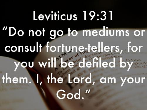 Leviticus 19 31