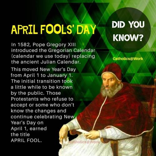 Oh April 1, APRIL FOOLS