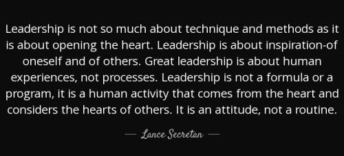 1-Leadership is Not a Routine