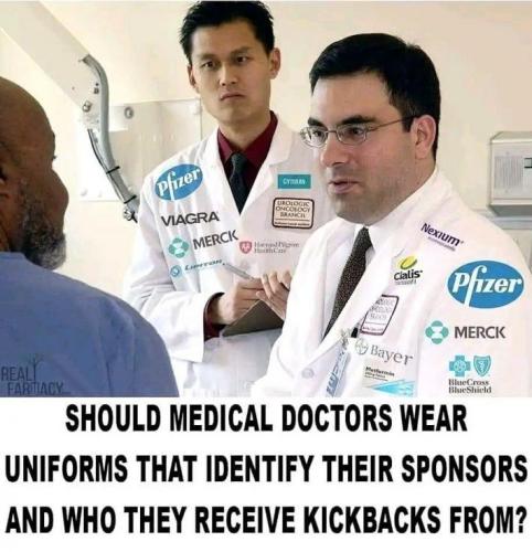 !@! DOCTORS - THEIR SPONSERS