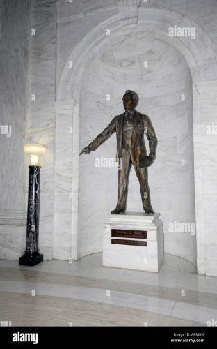 robert byrd-u-s-senator-in-the-state-capitol-building-at-ARMJH6
