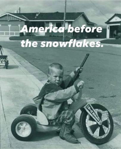 America before snowflakes
