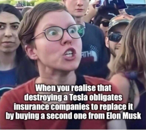 destroy the tesla