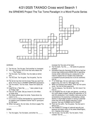 4212025TAXAGOCrossWordSearch1