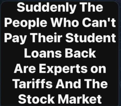 TARIFFS STUDENT LOANS