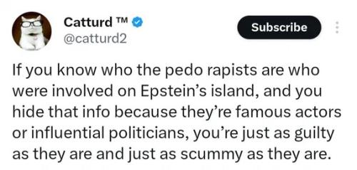 JEFFERY EPSTEIN SCUMMY