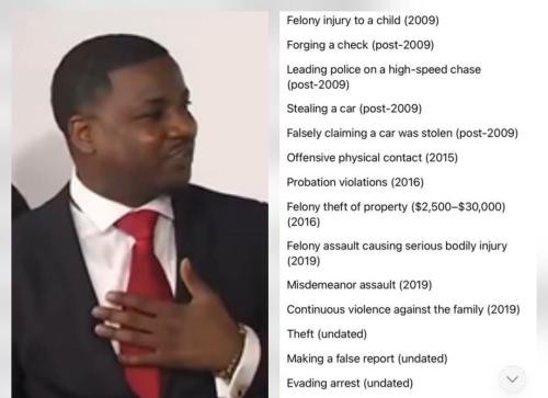 The pastor is criminal himself