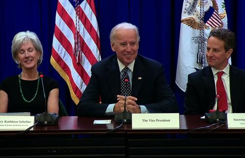 BIDEN CAMPAIGN TO CUT WASTE