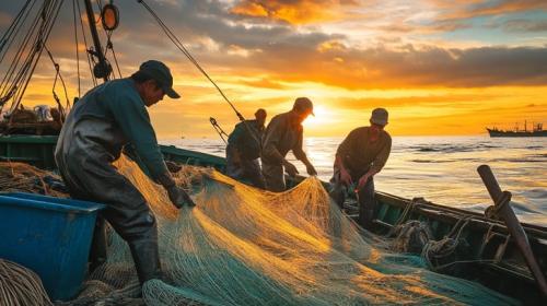 fishermen-at-sunset-stockcake