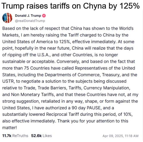 Trump raises tariffs on China by 125 percent.960px