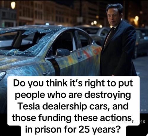TESLA ARRESTS 666