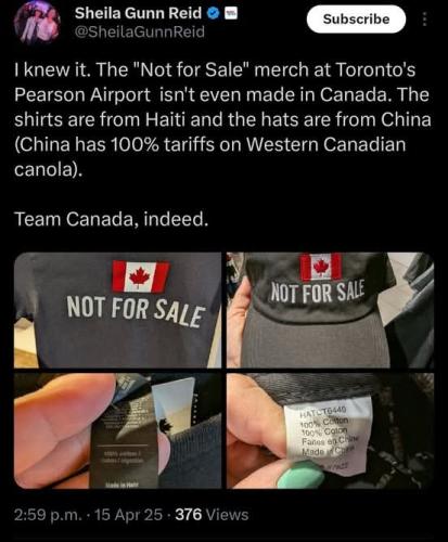 not made in canada