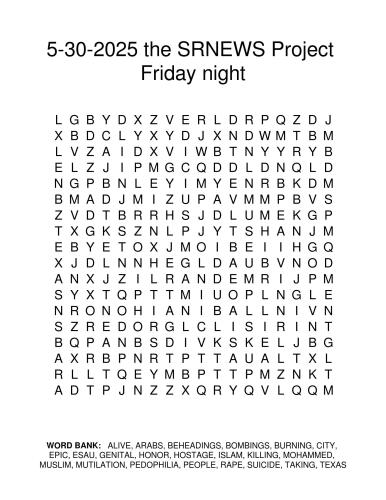 5-30-2025TheSRNEWSProjectFridayNight