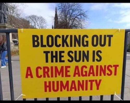 blocking out the sun