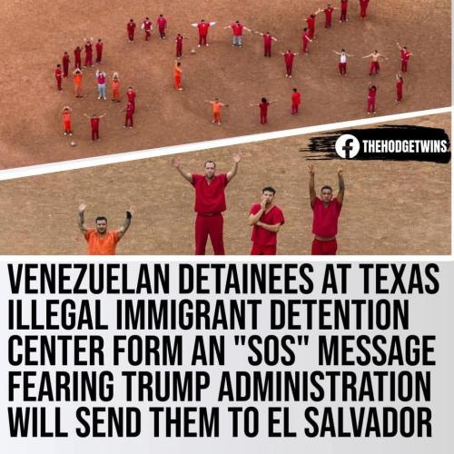 They're scared to be sent to El Salvador