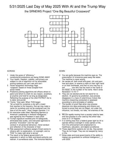 5312025LastDayOfMay2025WithAIAndTheTrumpWay2
