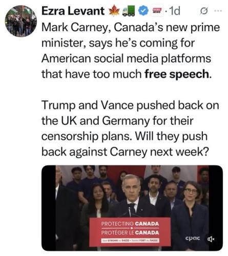 too much free speech