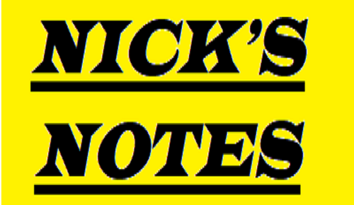 Nick's Notes 2