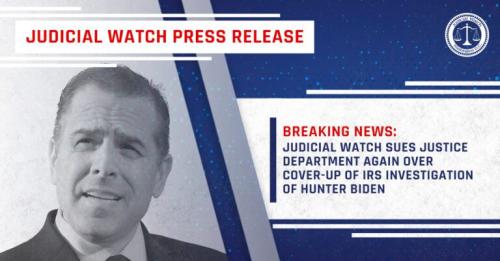 hunter biden judcial watch