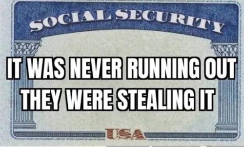 SOCIAL SECURITY STEAL