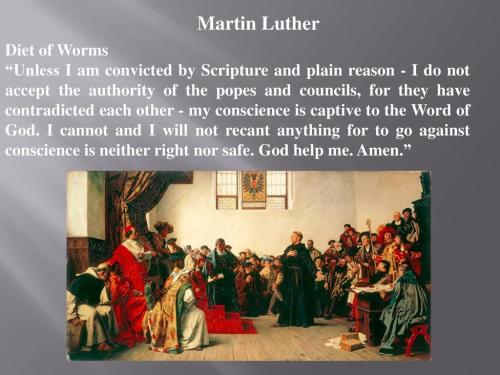 Unless I am Martinluther