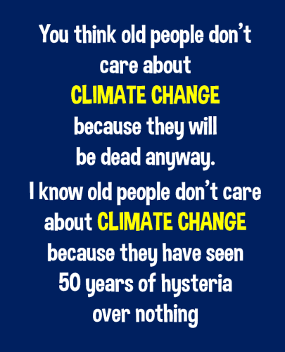 climate change and old people