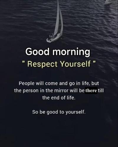 1-Respect Yourself