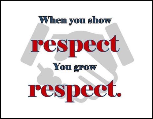 1-Show Resepct