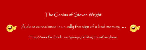 A clear conscience is usually the sign of a bad memory