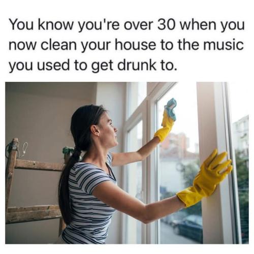 clean the house