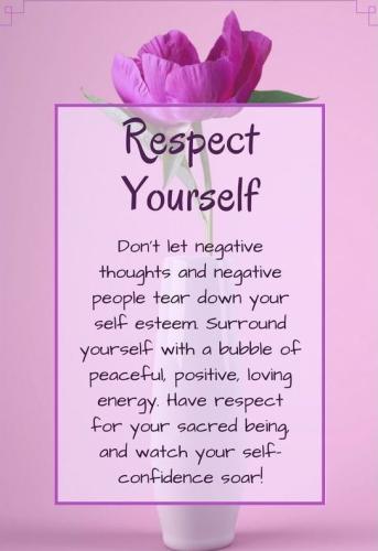 1C-Respect Yourself