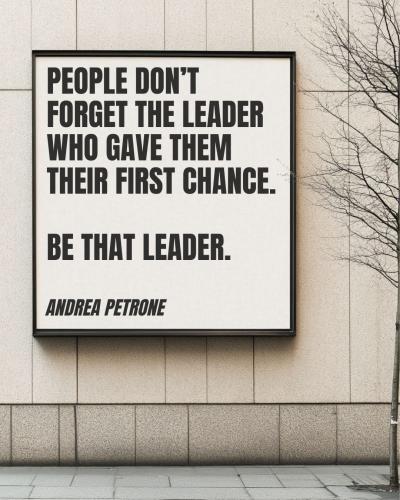 1-Leaders Don't Forget