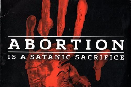 Abortion is a satanic sacrifice