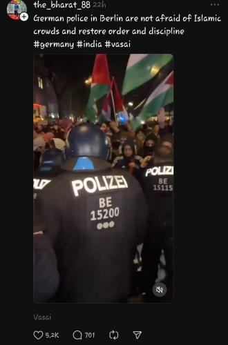 Muslims are spreading like maggots