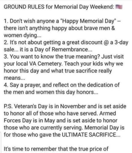 memorial day 15
